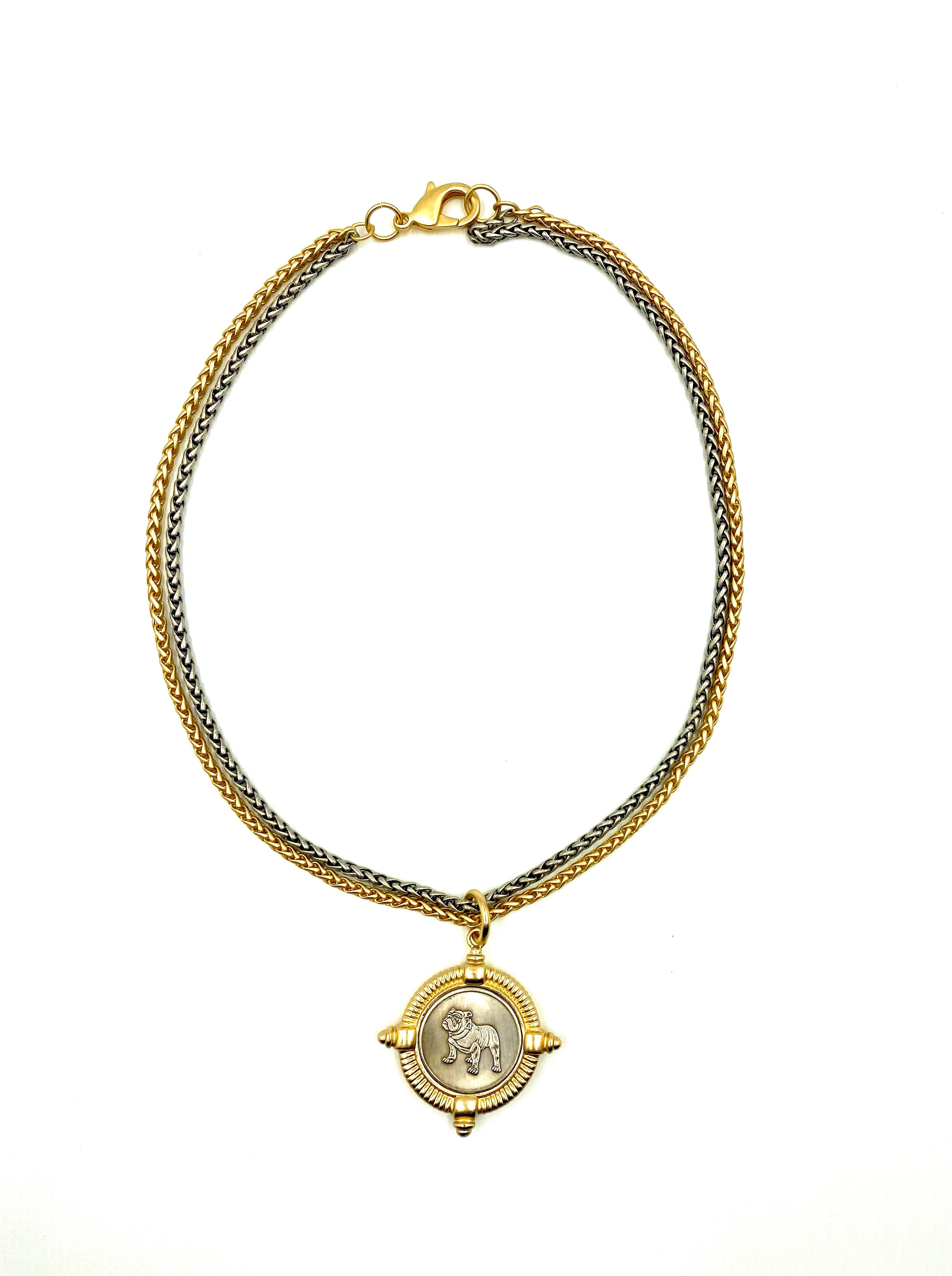 Bulldog Necklace
