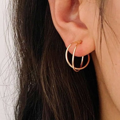 H-03 (huggie earrings)