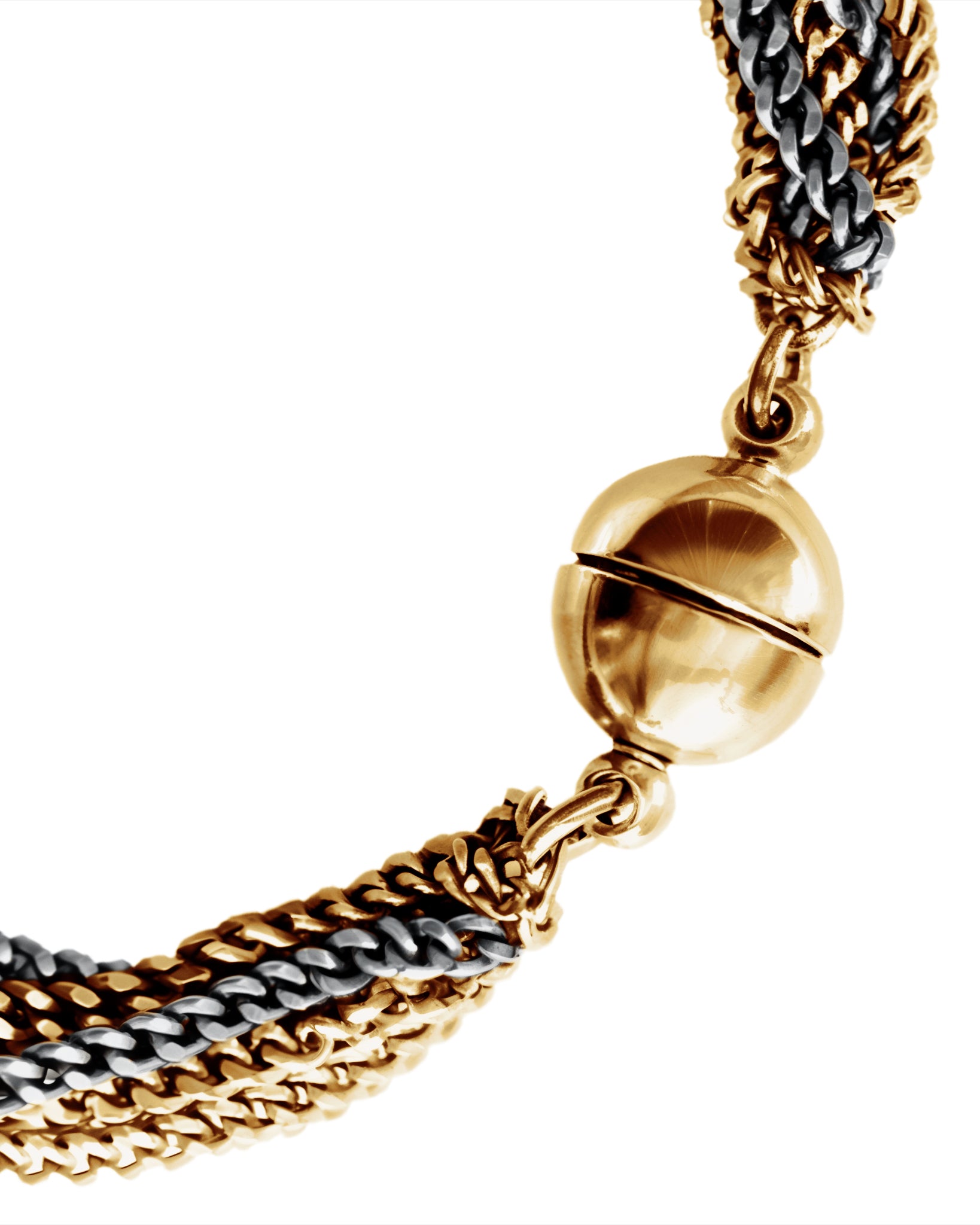 Mixed Curb Bracelet