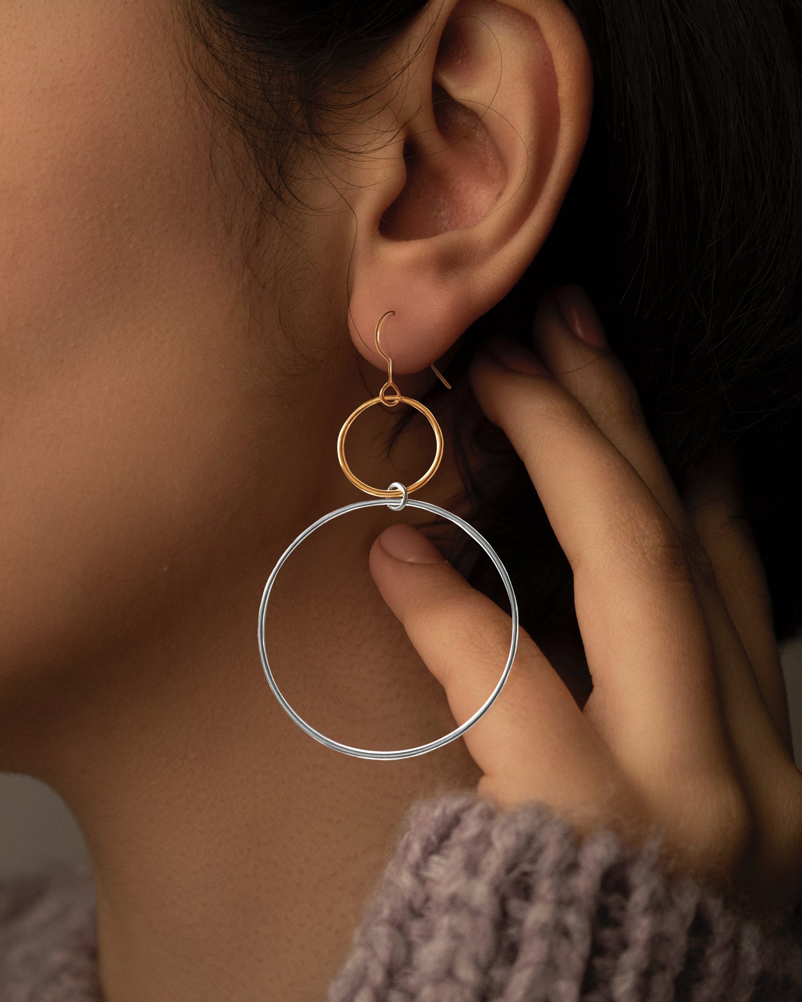 Duo Hoop Earrings