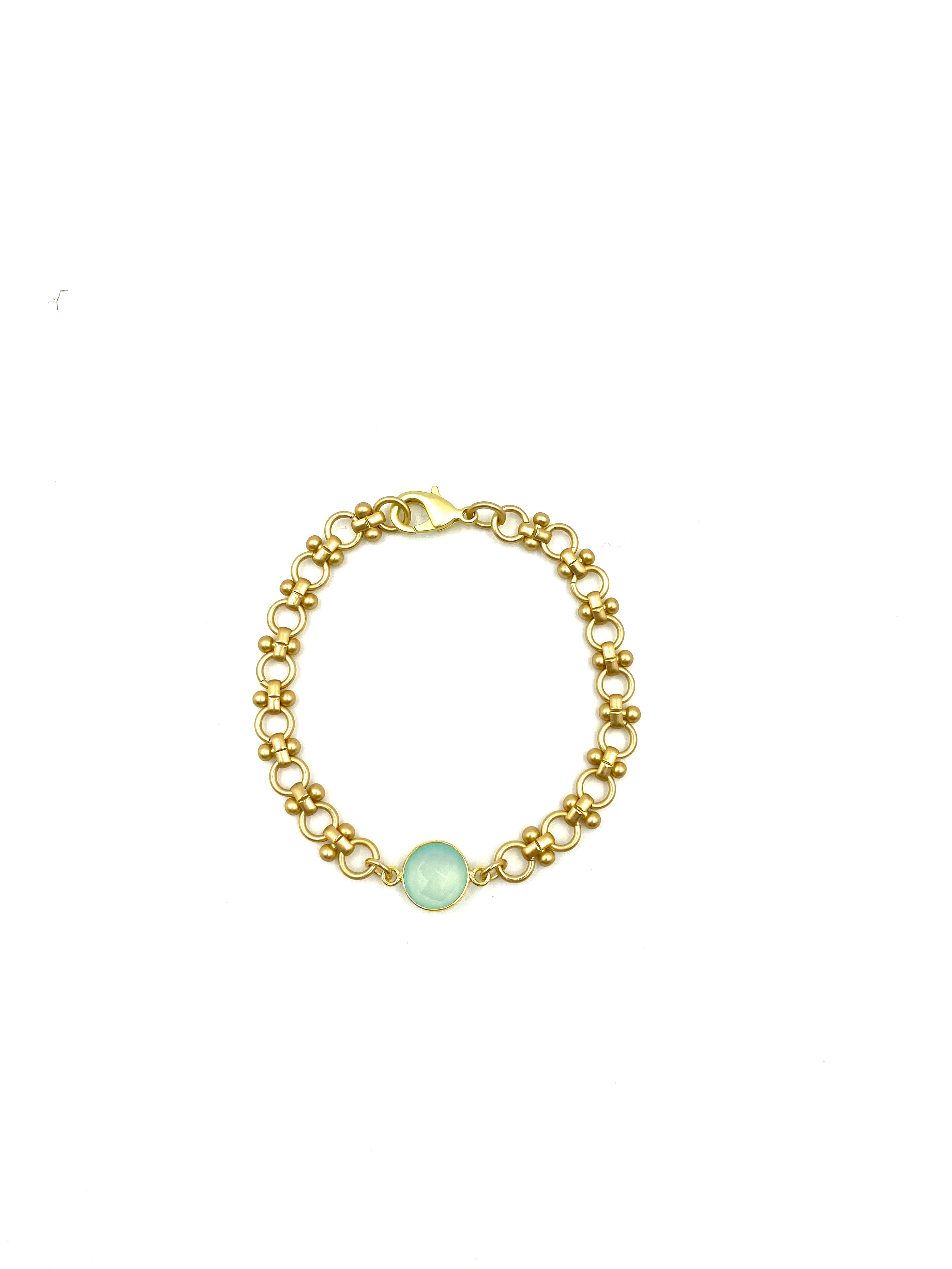 Luxe-B - Bracelet with semi precious stone