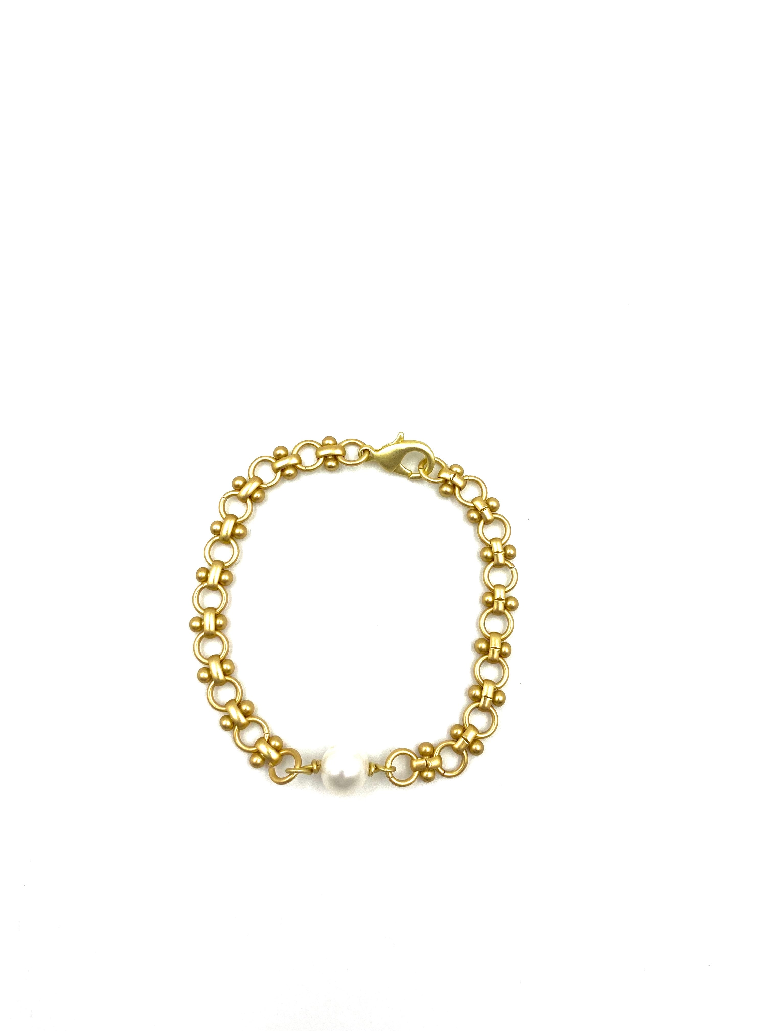 Luxe-B - Bracelet with semi precious stone