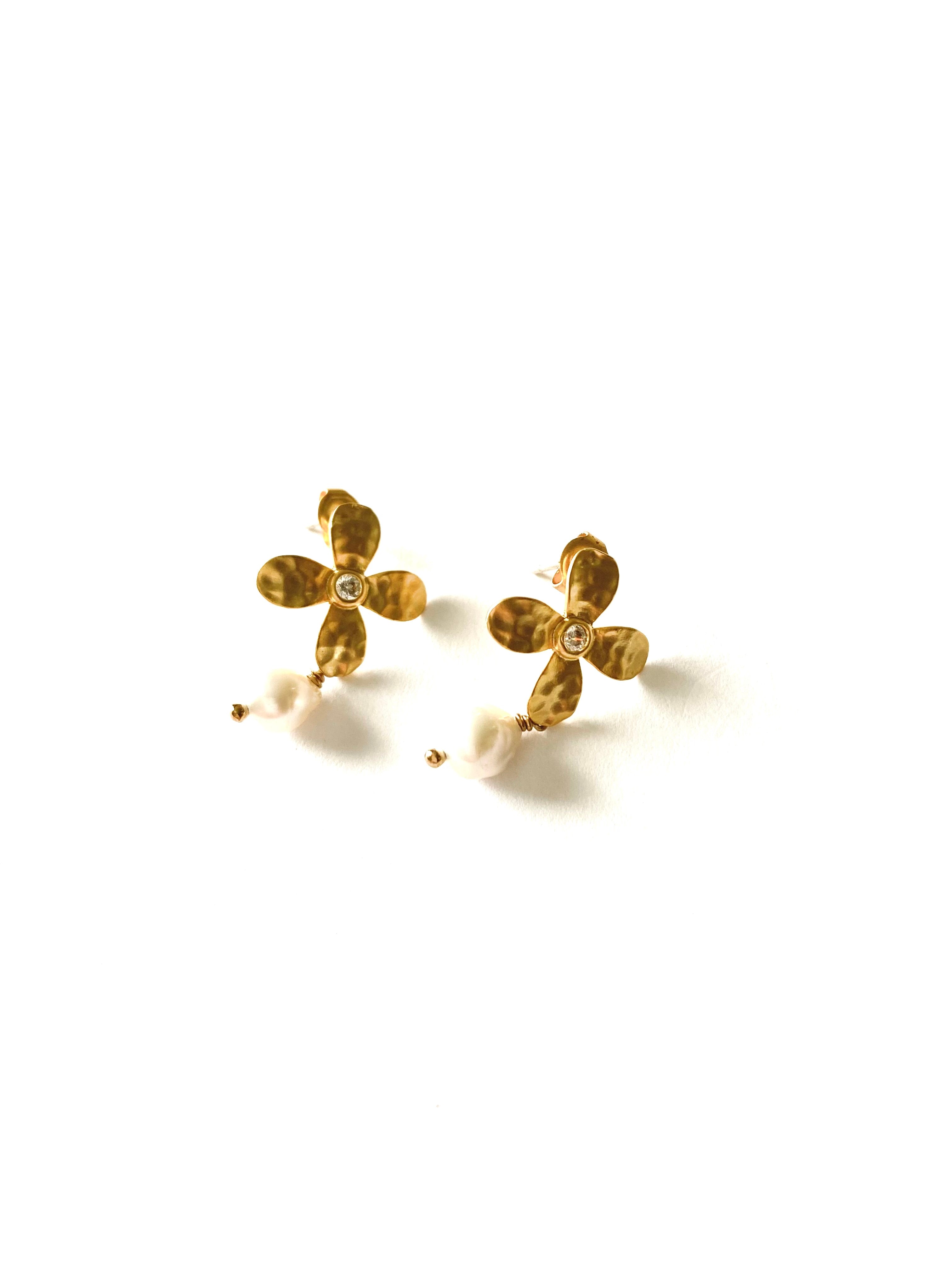 Flower Stud Earrings