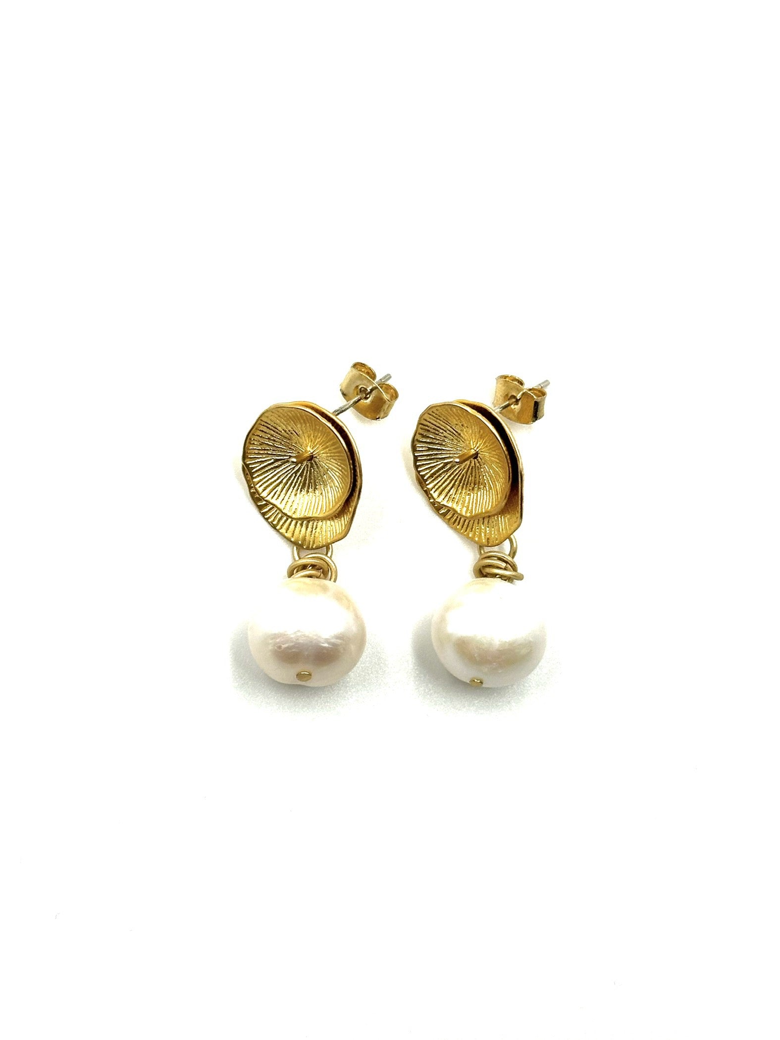 Pearl Stud Earrings