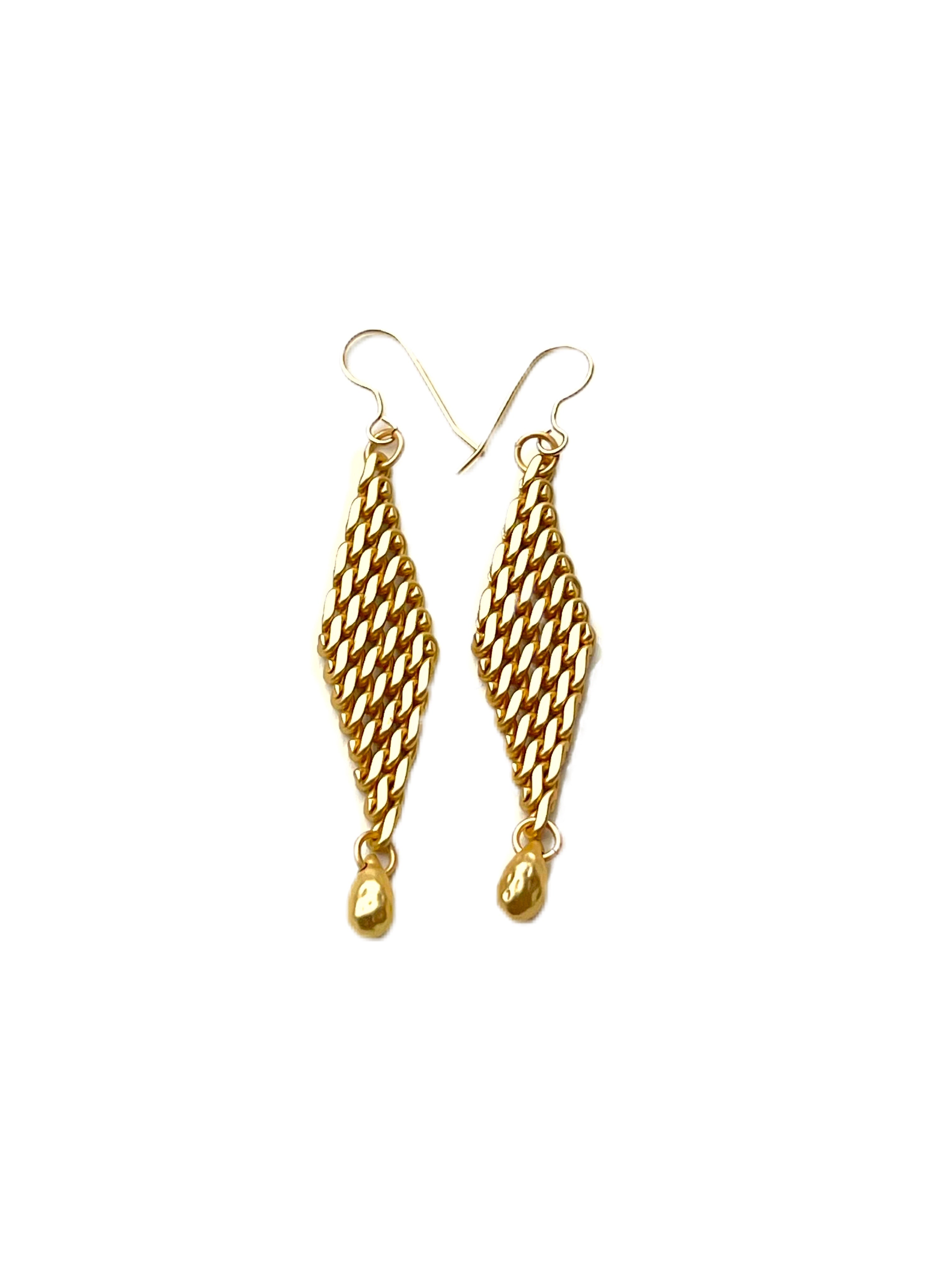 Flapper Earrings Small