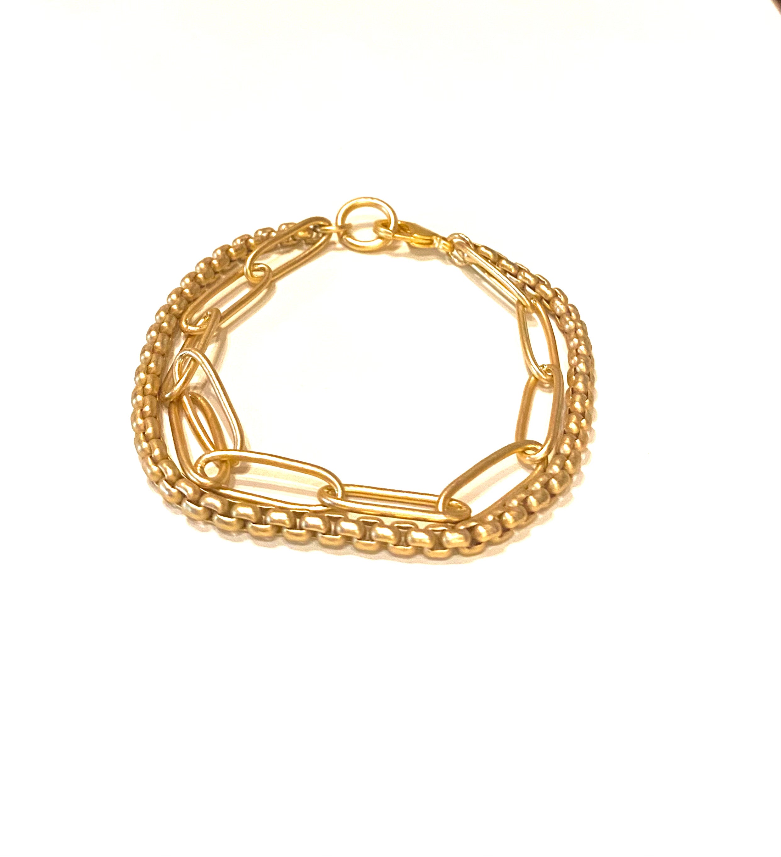 Gen - bracelet of mixed chains