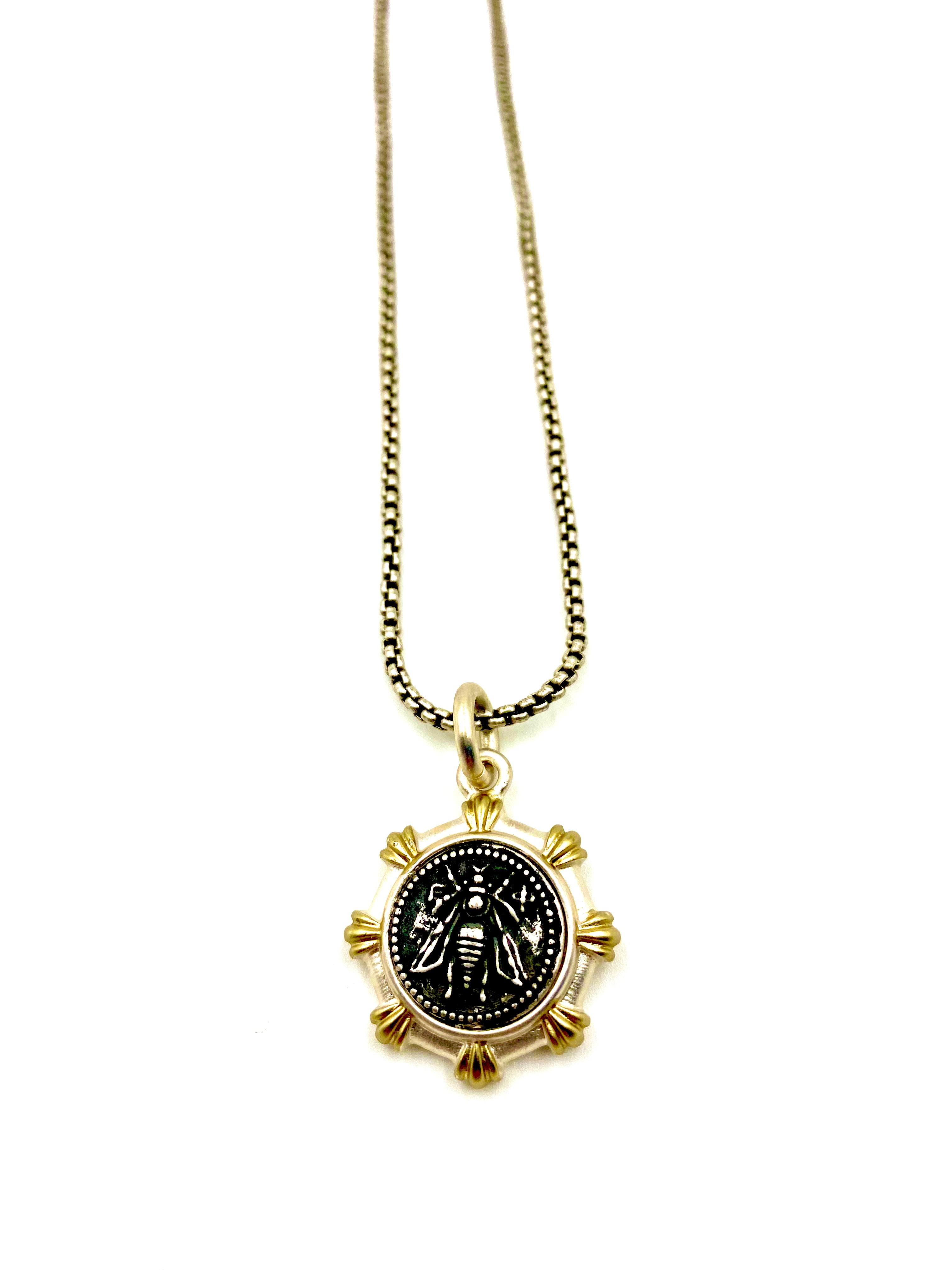 Sting Coin Necklace