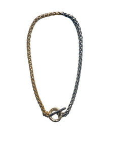 Bryce - two-tone necklace with toggle
