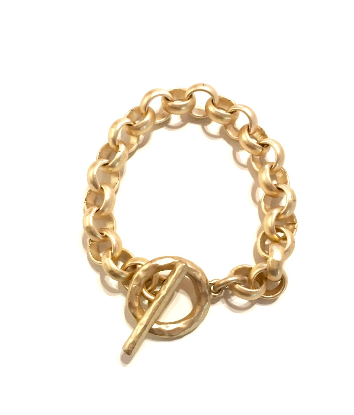 Paula – chunky bracelet with toggle