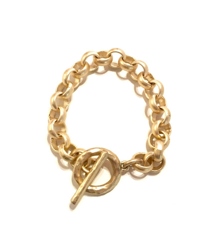 Paula – chunky bracelet with toggle