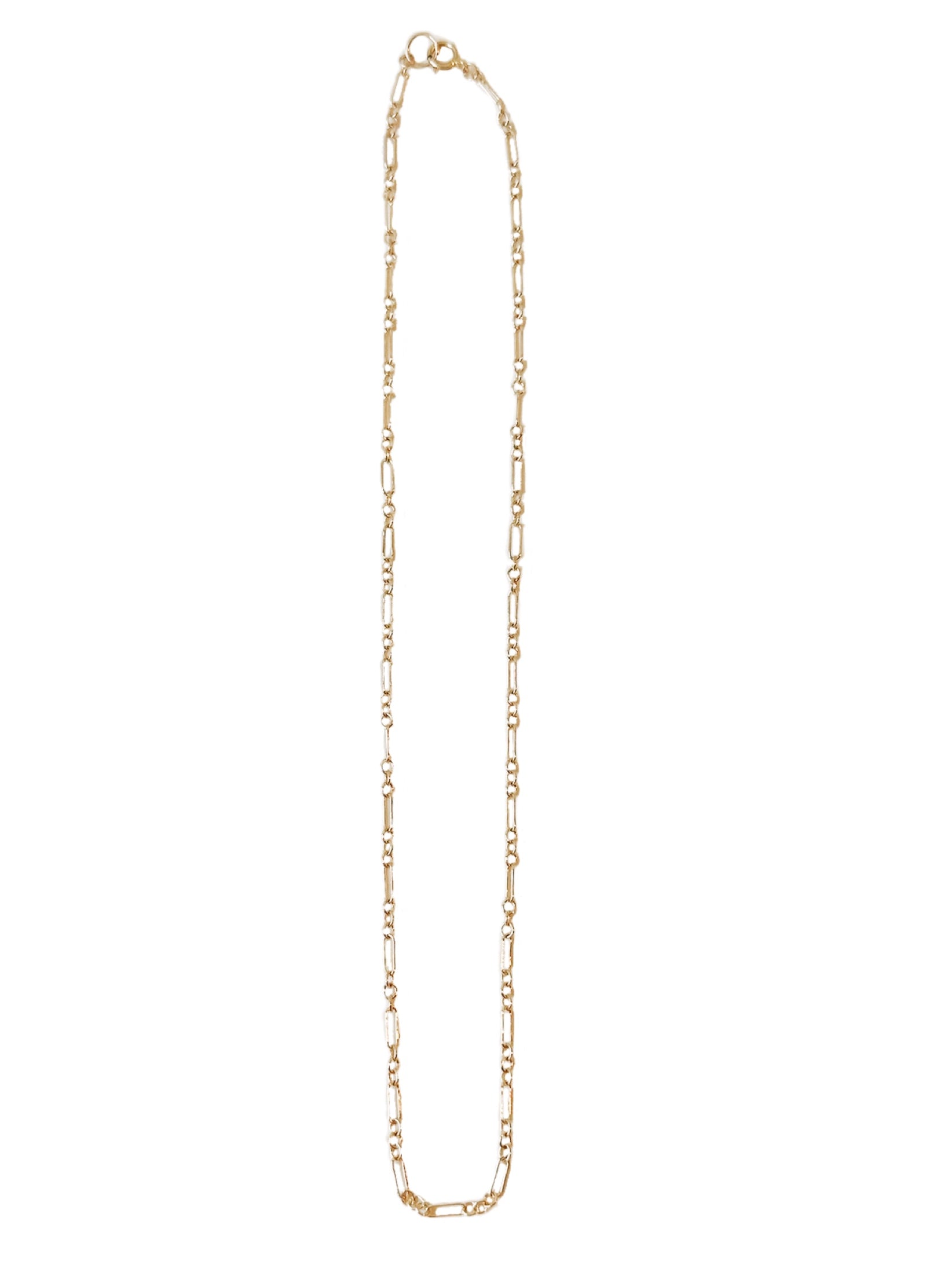 Naples - dainty gold-filled link necklace