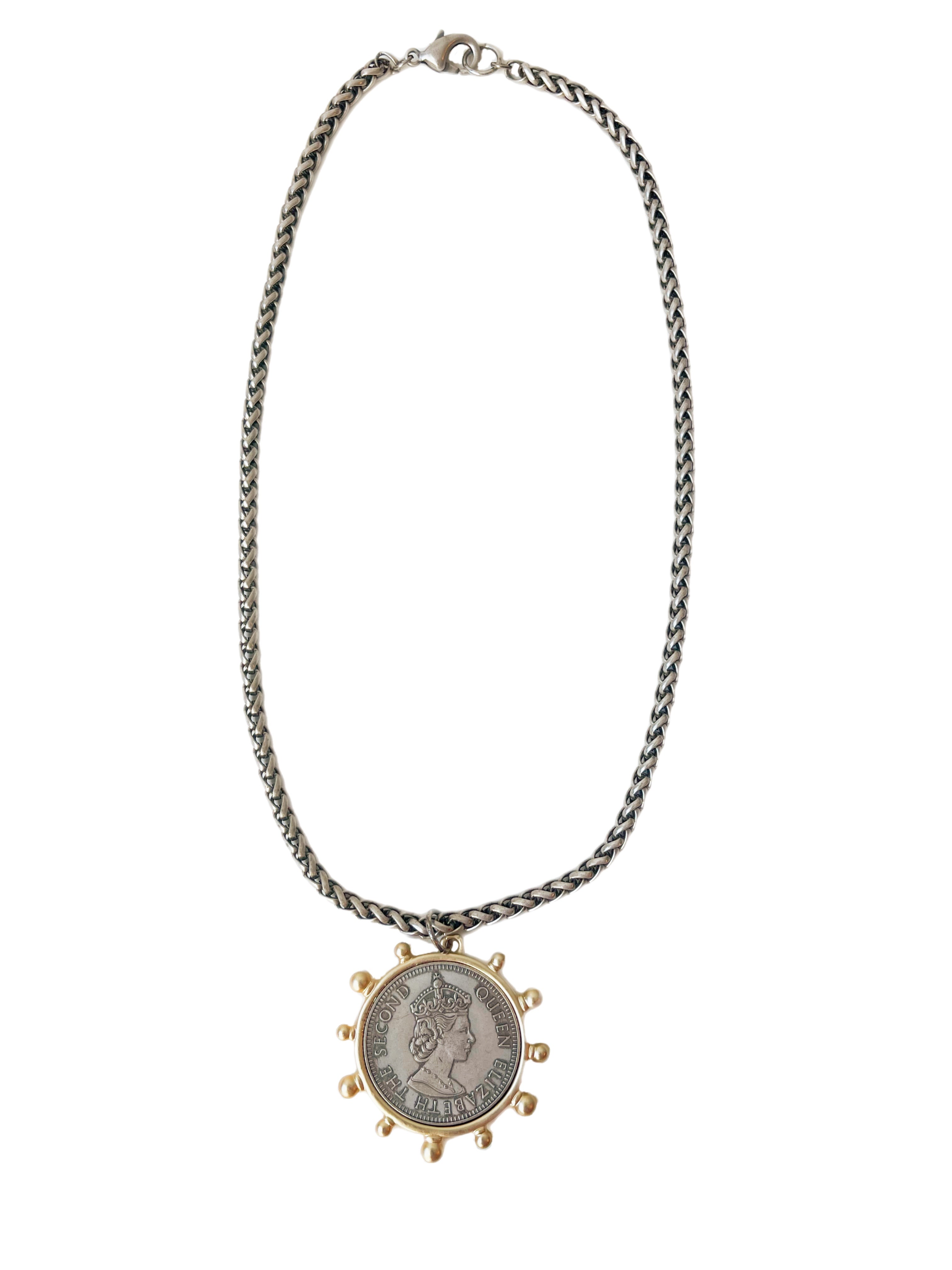 Lilibet- Queen Elizabeth Coin Necklace