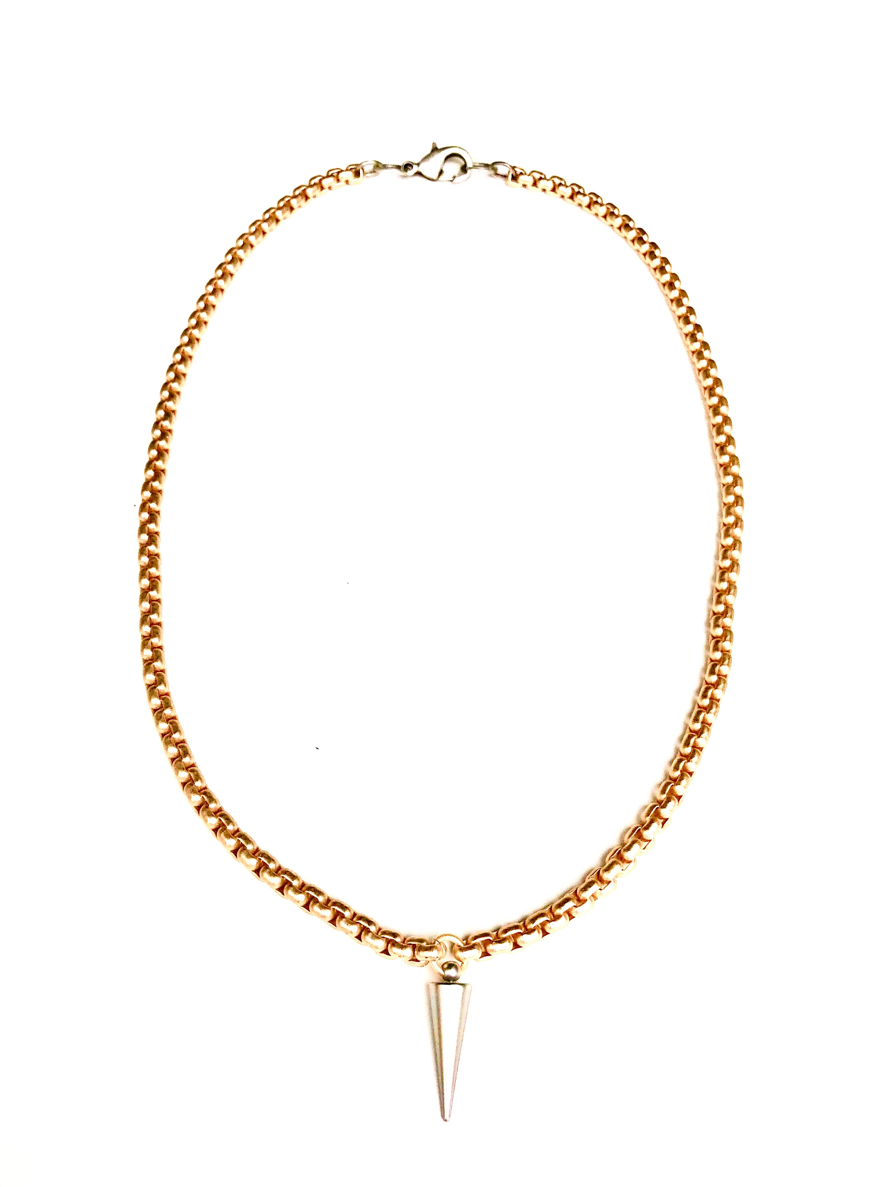 Spano - necklace with spike drop