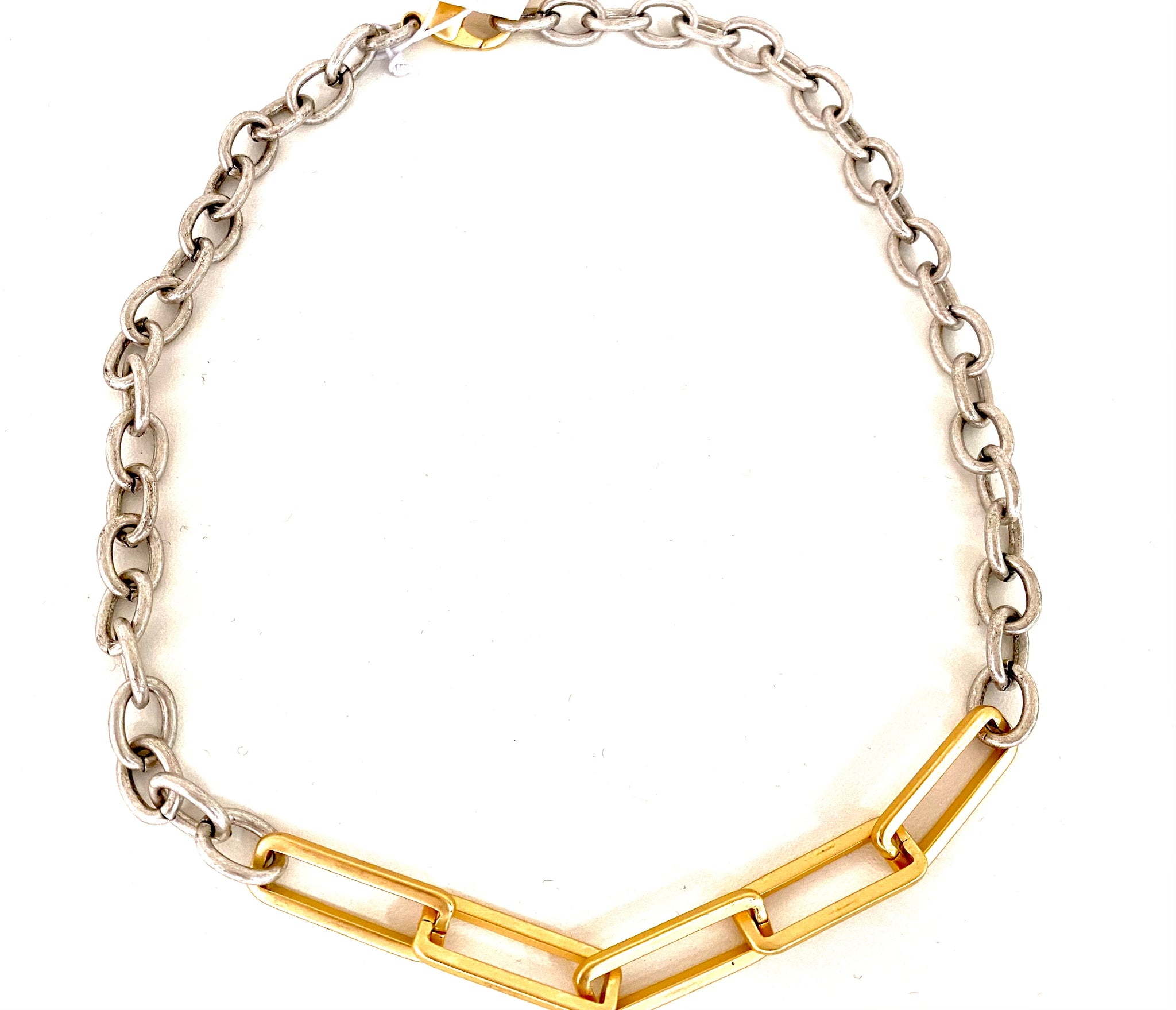 Spring - two-tone necklace